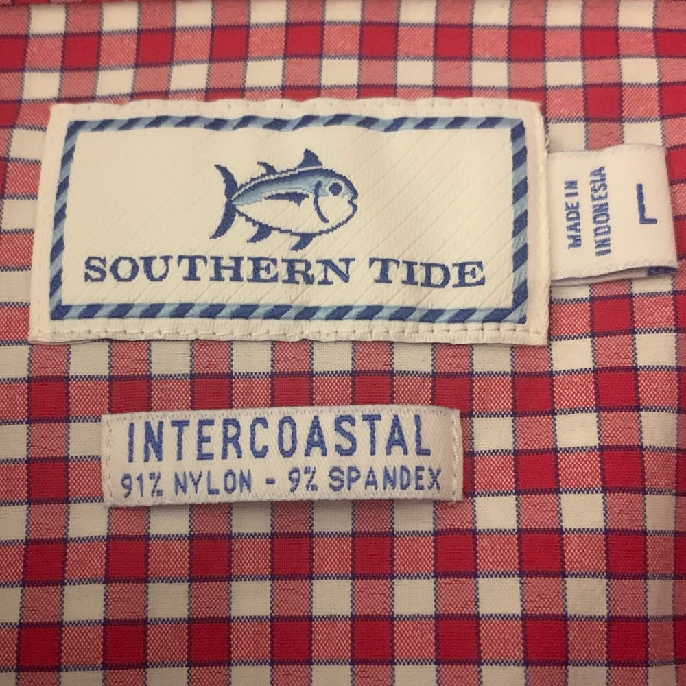 SOUTHERN TIDE LS Intercoastal Blended Nylon Shirt - Picture 3 of 6